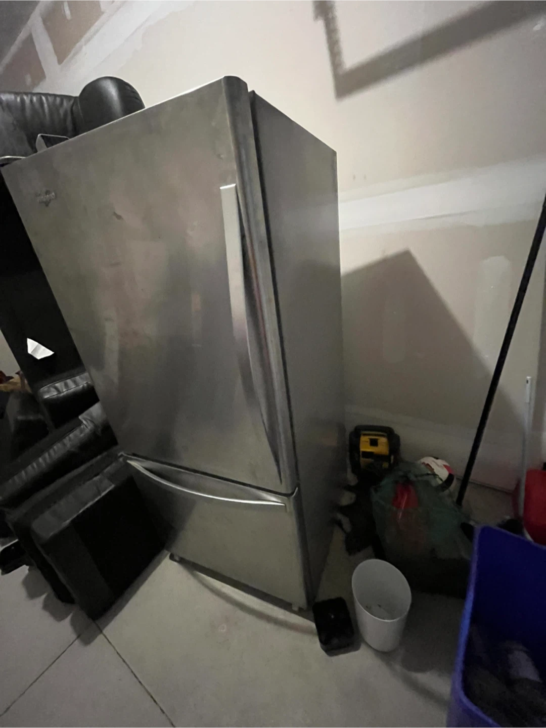 Whirlpool Stainless Steel Refrigerator - photo 2
