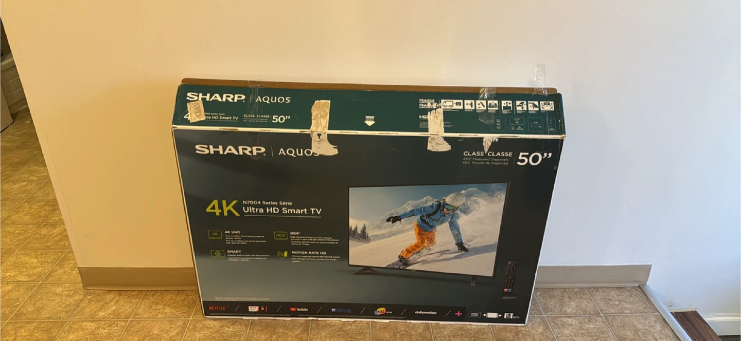 50" 4K Ultra HD Smart TV