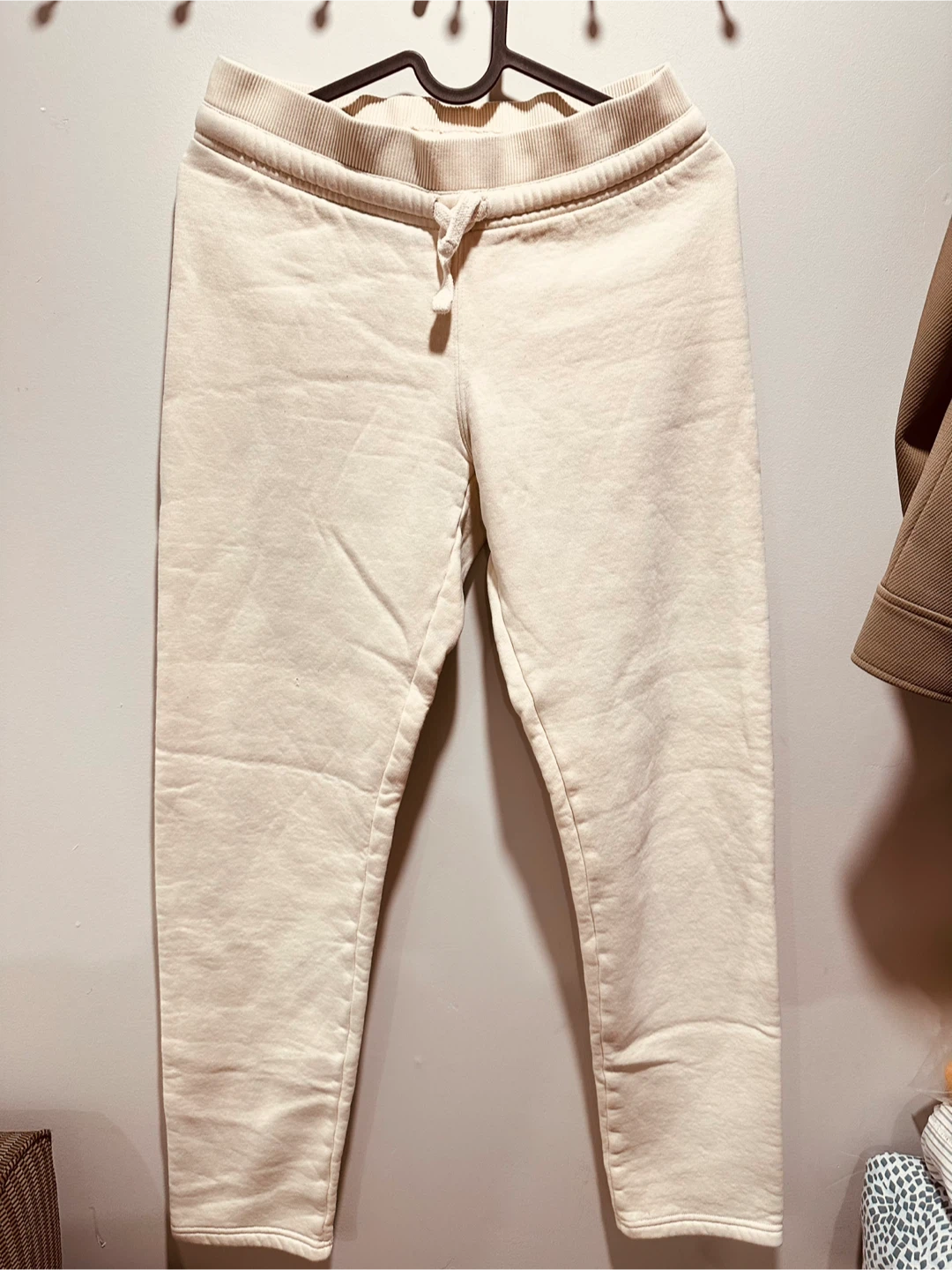 Beige Sweatpants