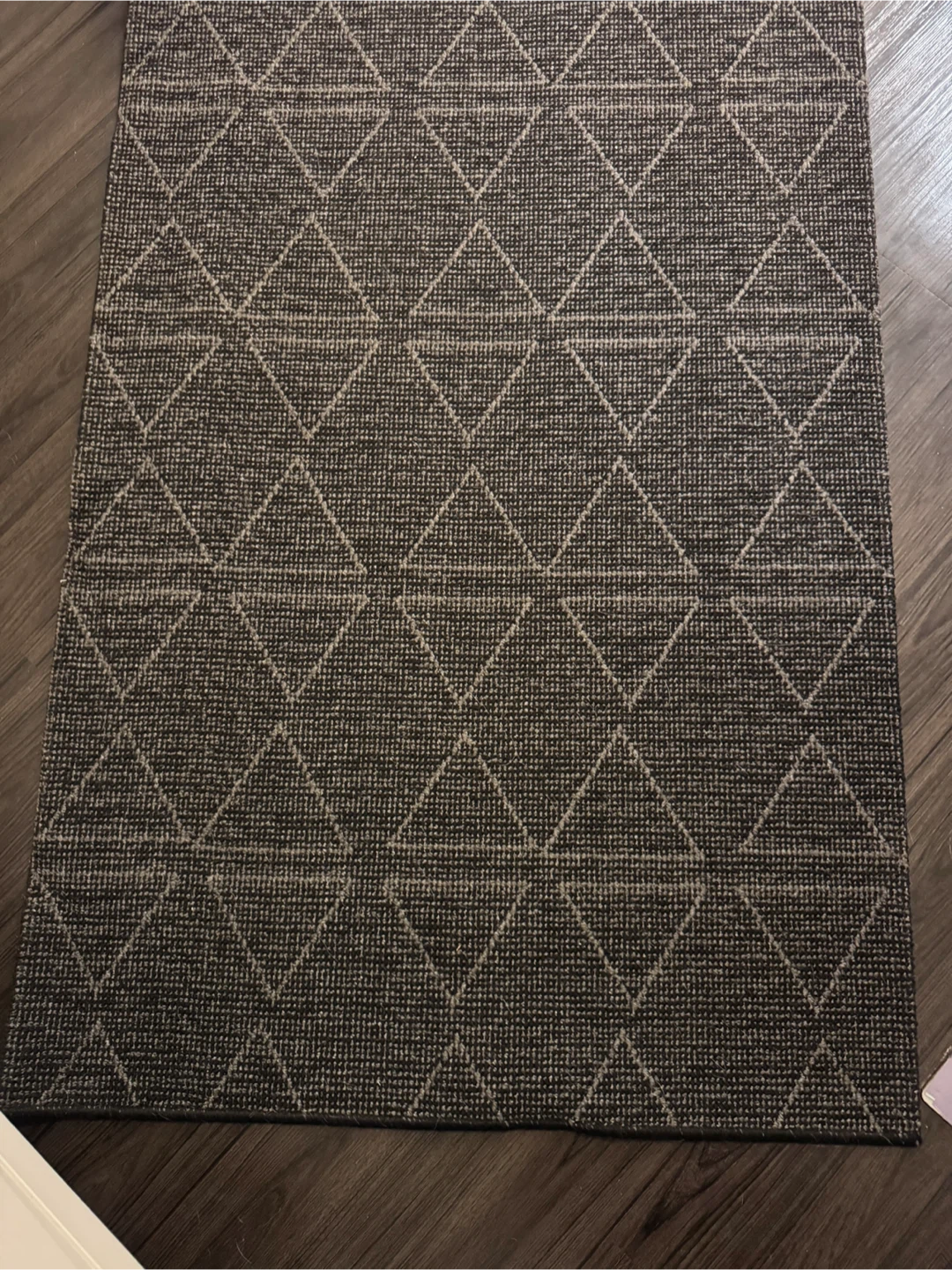 Runner Rug with Geometric Pattern - photo 3