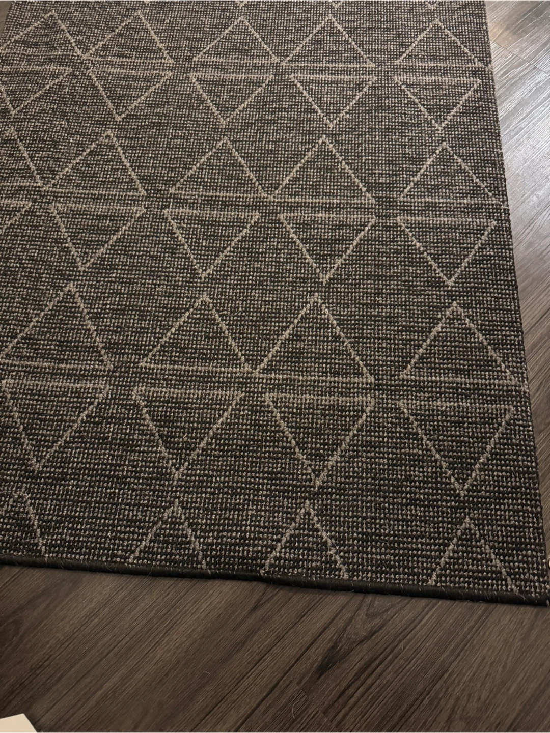 Runner Rug with Geometric Pattern - photo 2