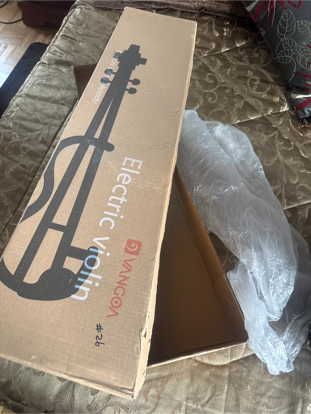 Brand New Vangoa 4/4 Electric Violin Full Kit + Extra Strings – - photo 2