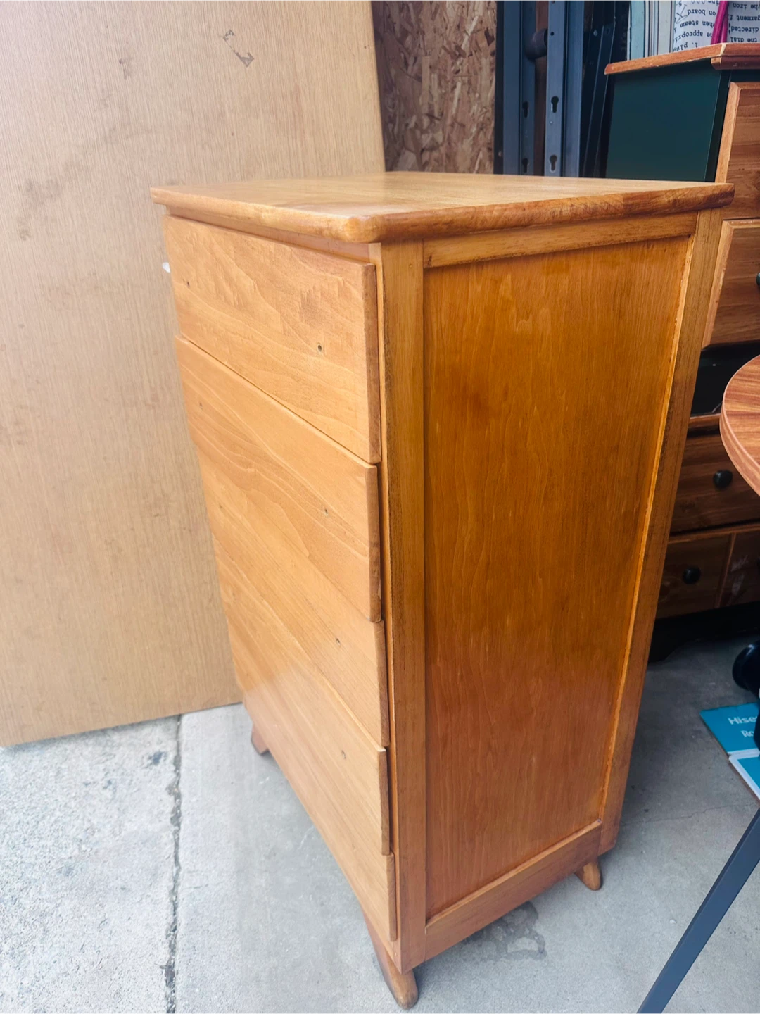 Vintage Wooden Dresser Chest of Drawers - photo 2
