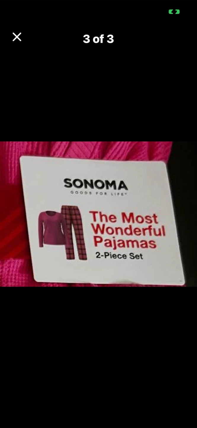 Sonoma Women's The Most Wonderful Pajamas 2-Piece Set - photo 2