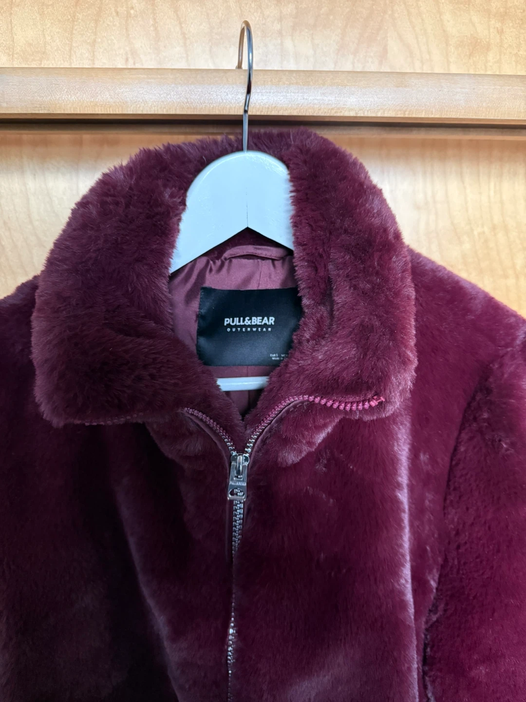 Pull & Bear Faux Fur Bomber Jacket - photo 2