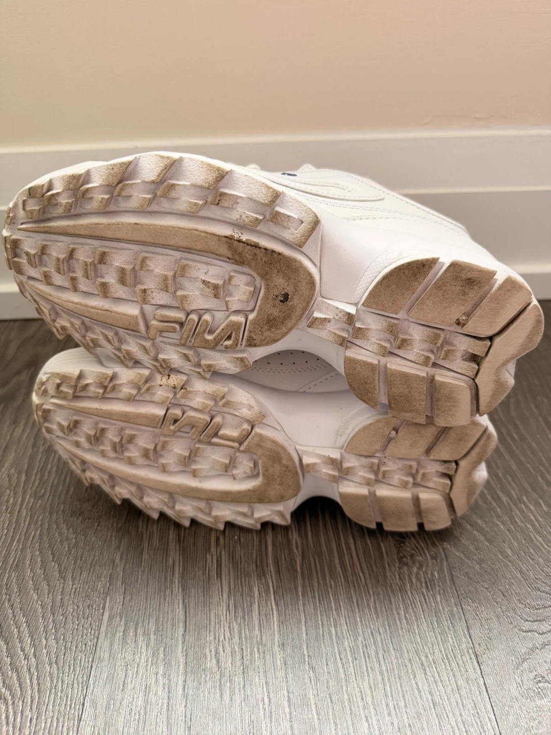 FILA chunky white sneakers size 7 1/2 - photo 5