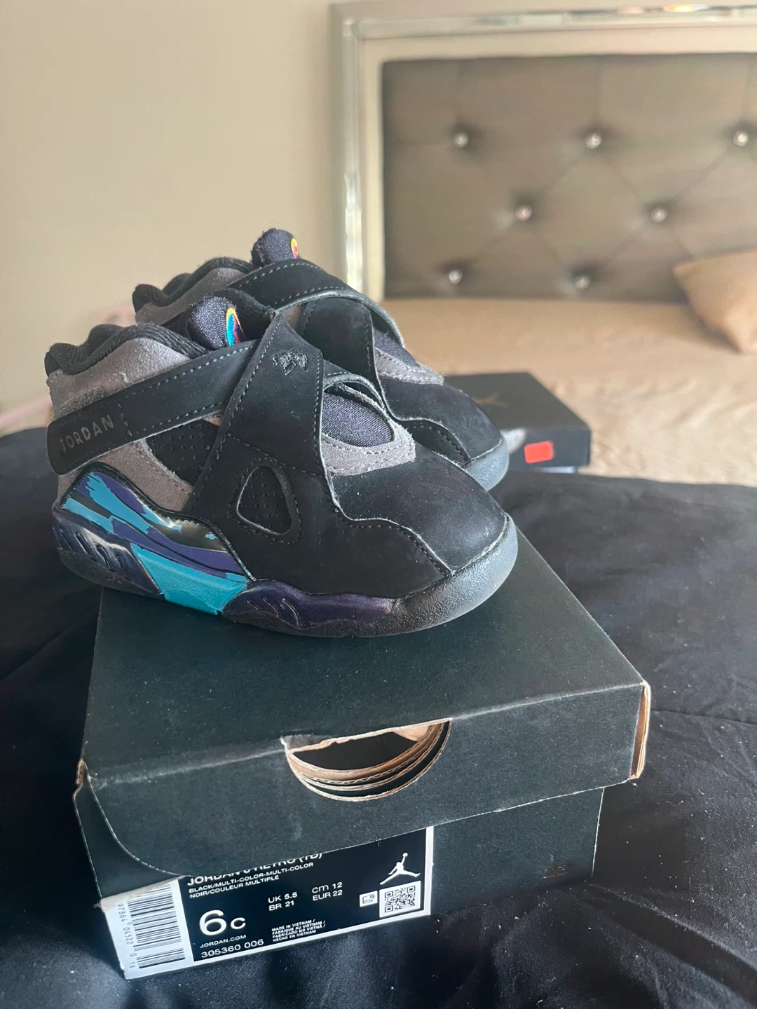 Jordan 8 Retro TD Toddler Shoes