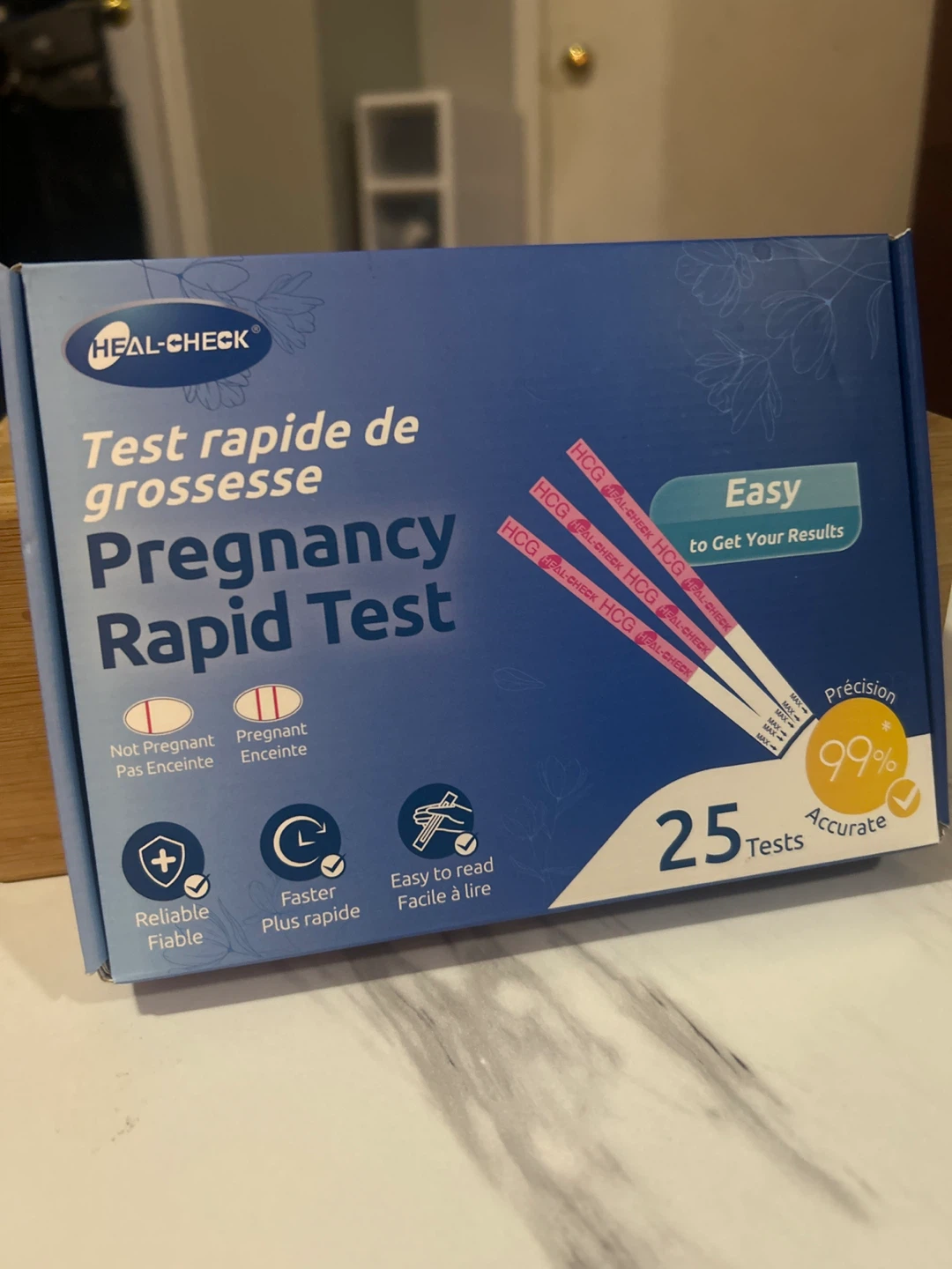 Heal-Check Pregnancy Rapid Tests - 10 Count
