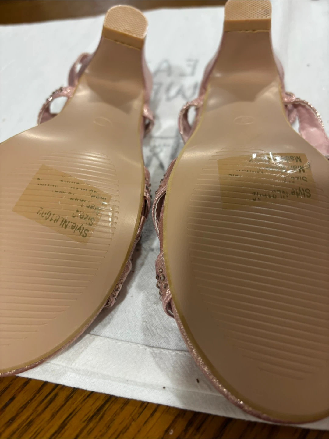 Pink Glitter Heels Size 2-Nanette girls lepore - photo 5