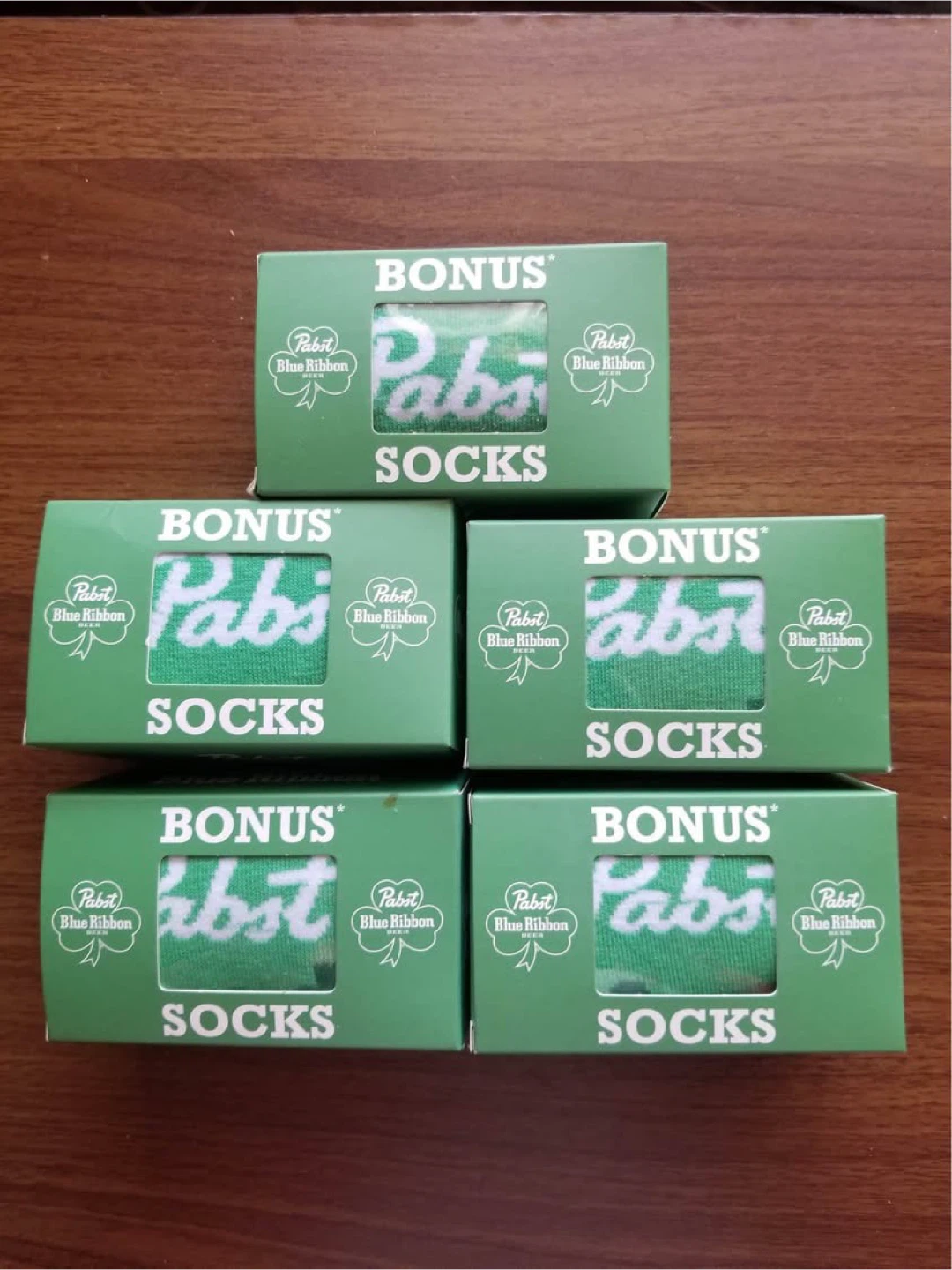 St Patrick's Day Shamrock Socks (Pabst) - 5 Pairs - photo 2