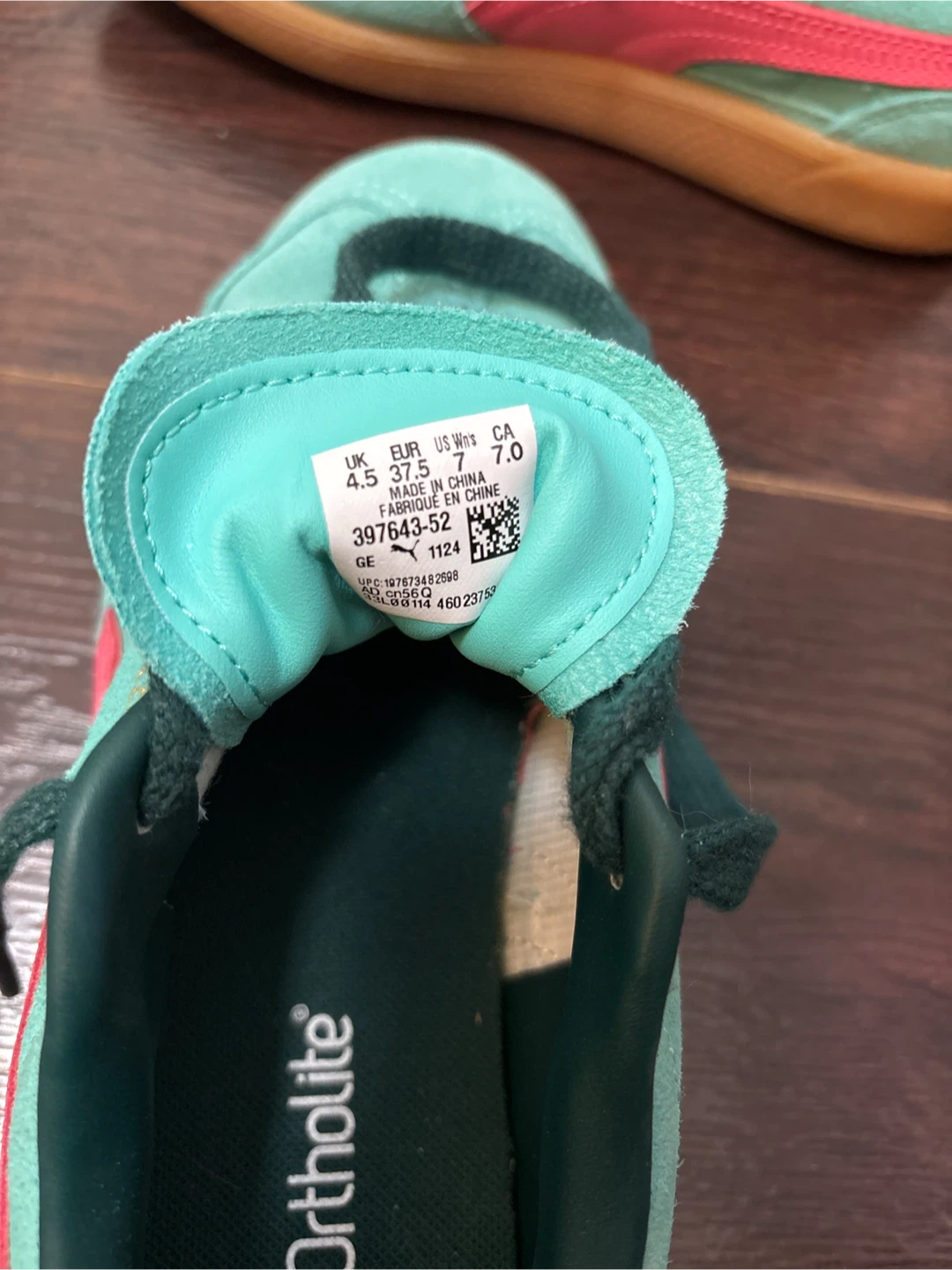 Puma Palmero Teal and Pink Women’s US 7 - photo 3