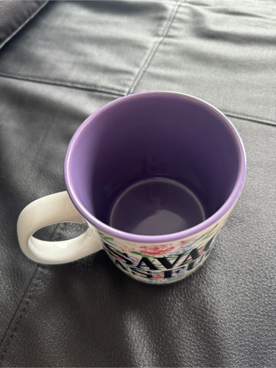 Floral "Savage As Fuck" Mug - photo 2
