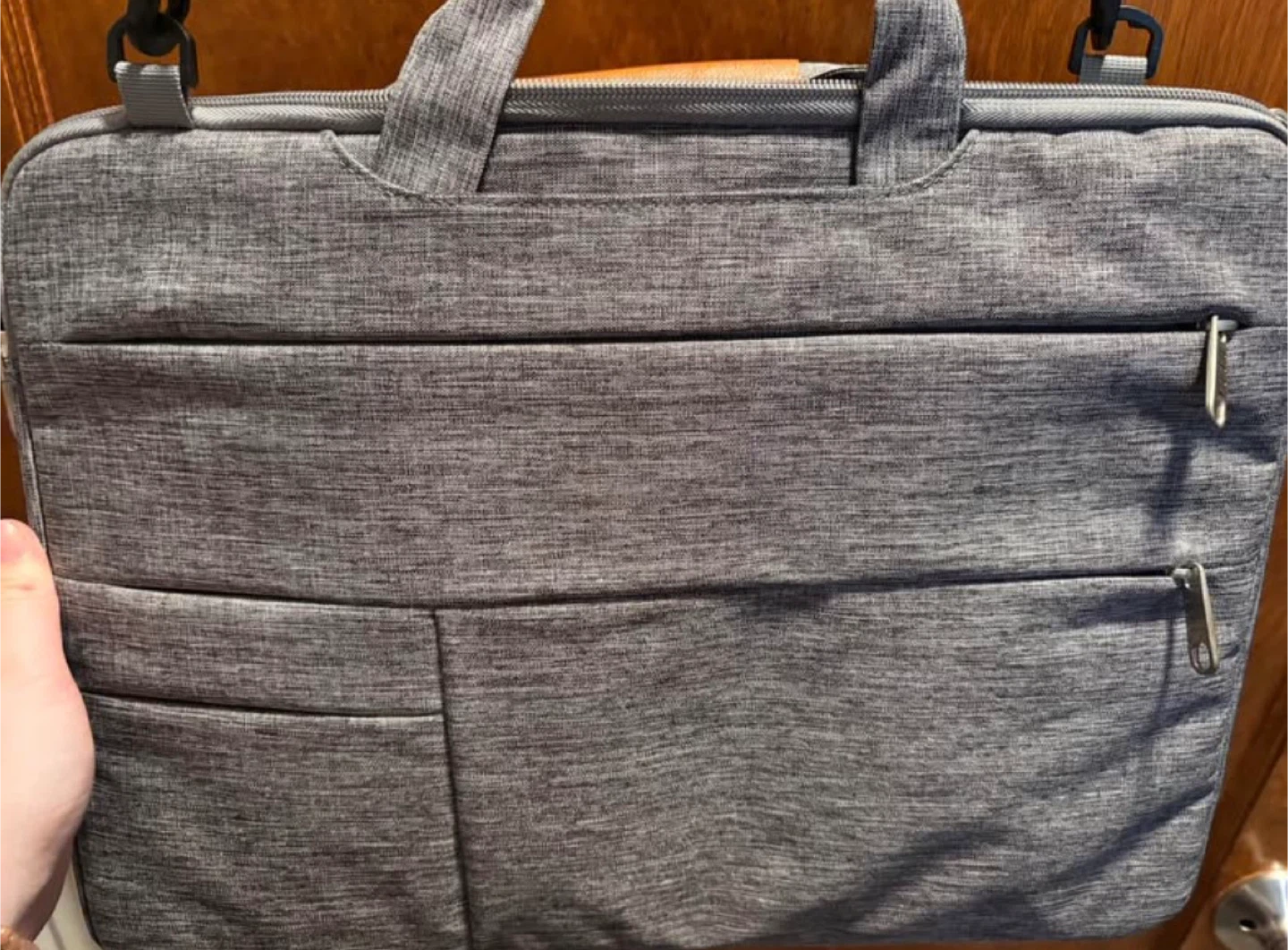 Foam Padded Laptop bag with shoulder strap and handles - photo 2