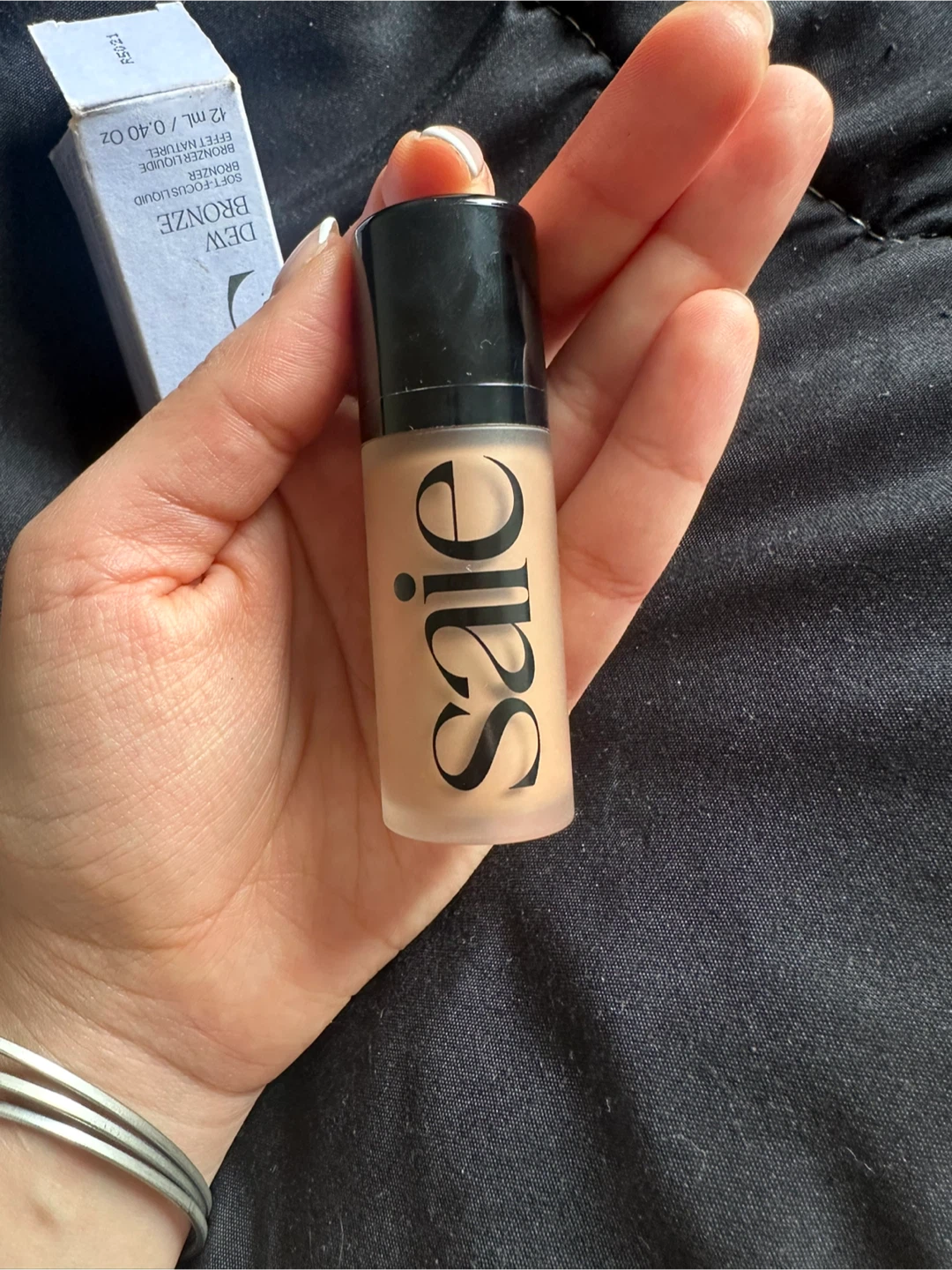 Saie Dew Bronze Liquid Bronzer in Sand - photo 2