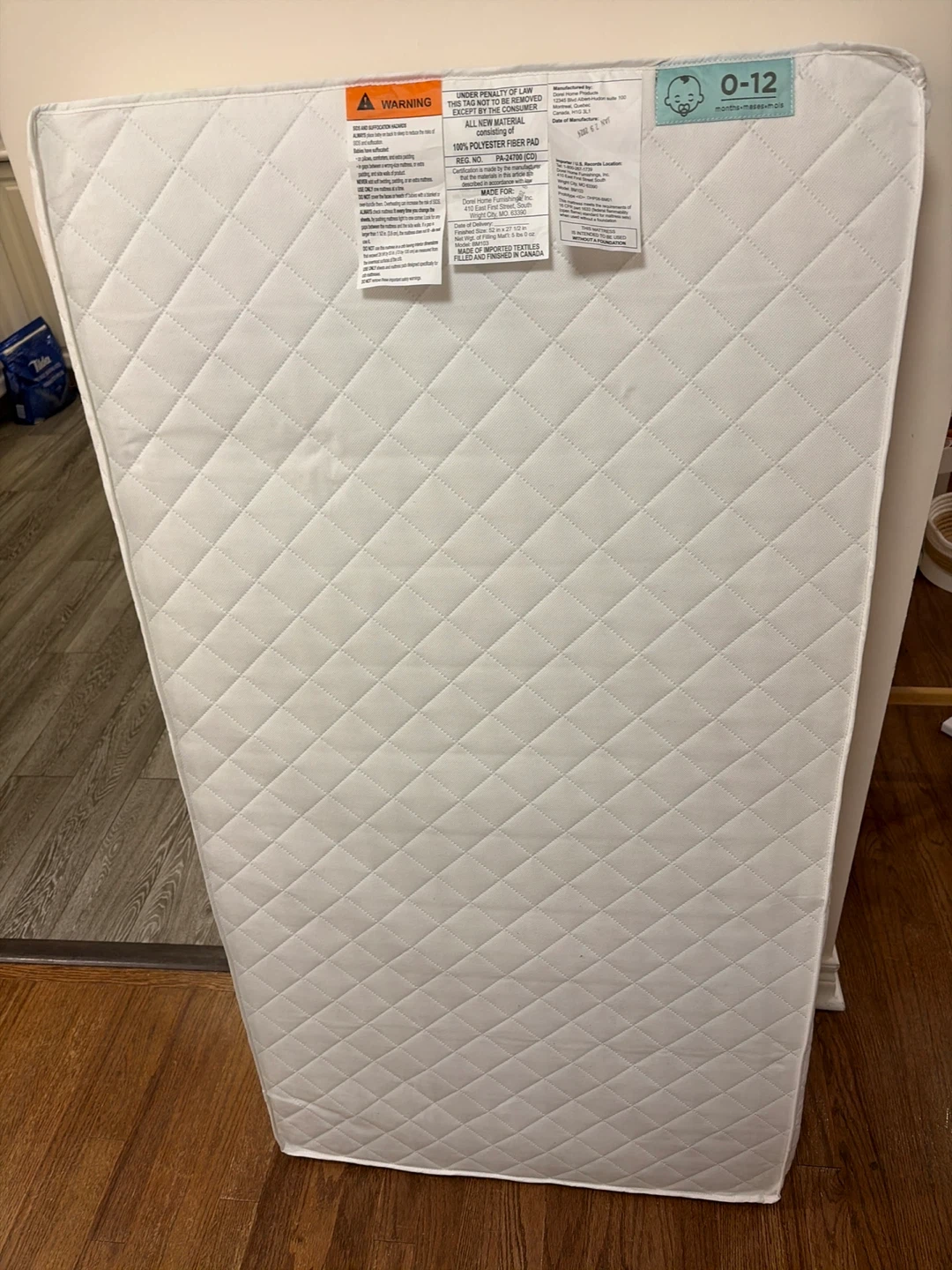 Dorel Home Products Crib Mattress - photo 3