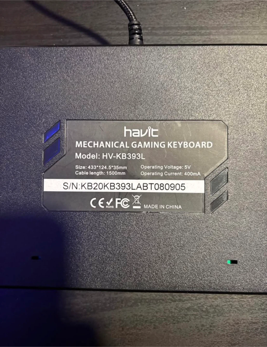 Havit HV-KB393L Mechanical Gaming Keyboard - photo 2
