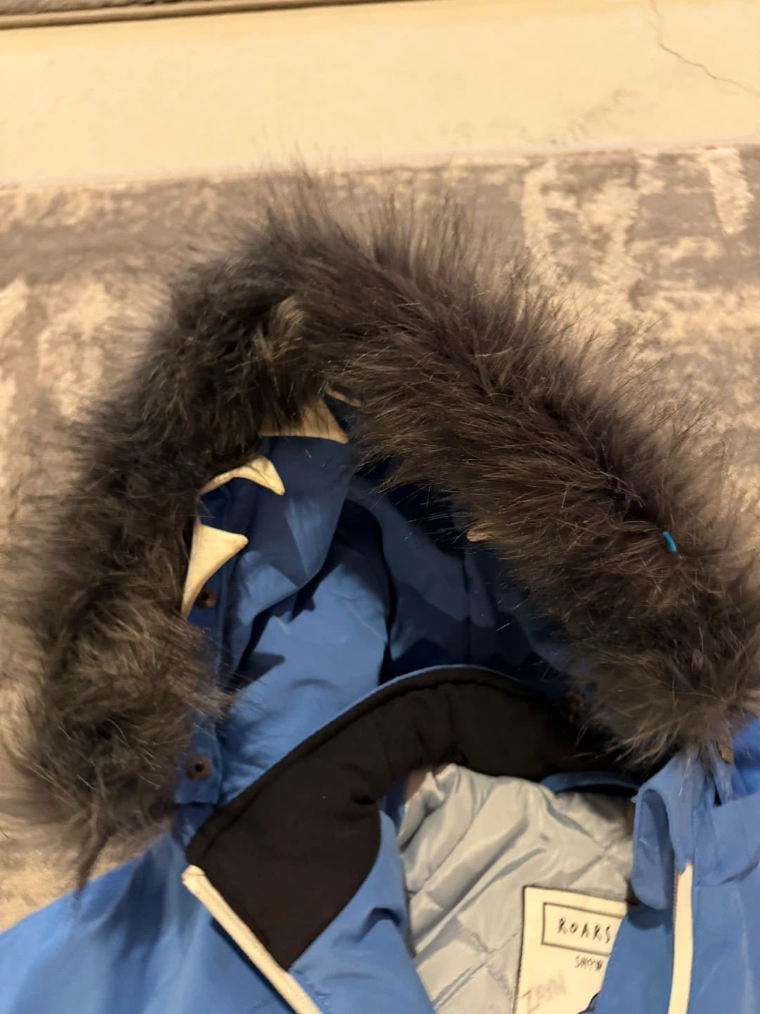 Roarsnow Blue Snowsuit with Hood - photo 2