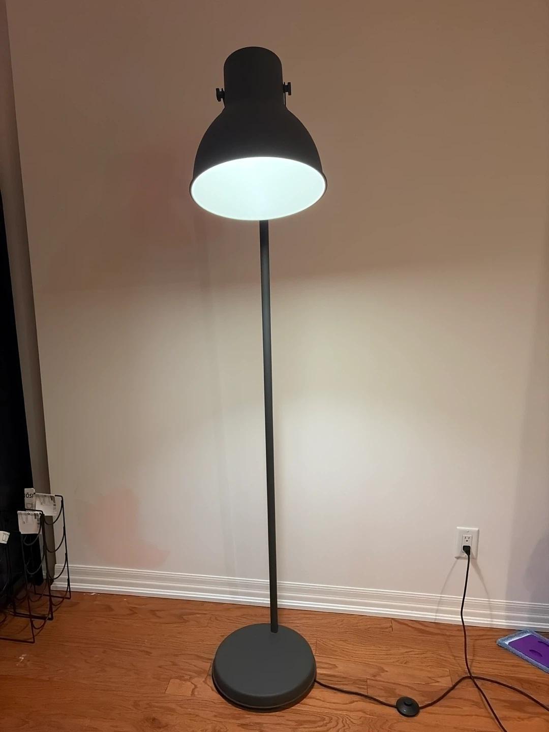 Dark Grey Floor Lamp (HEKTAR)