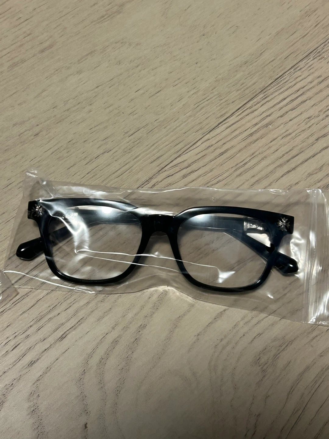 Chrome hearts blue light glasses - Black and Clear Frames - photo 4