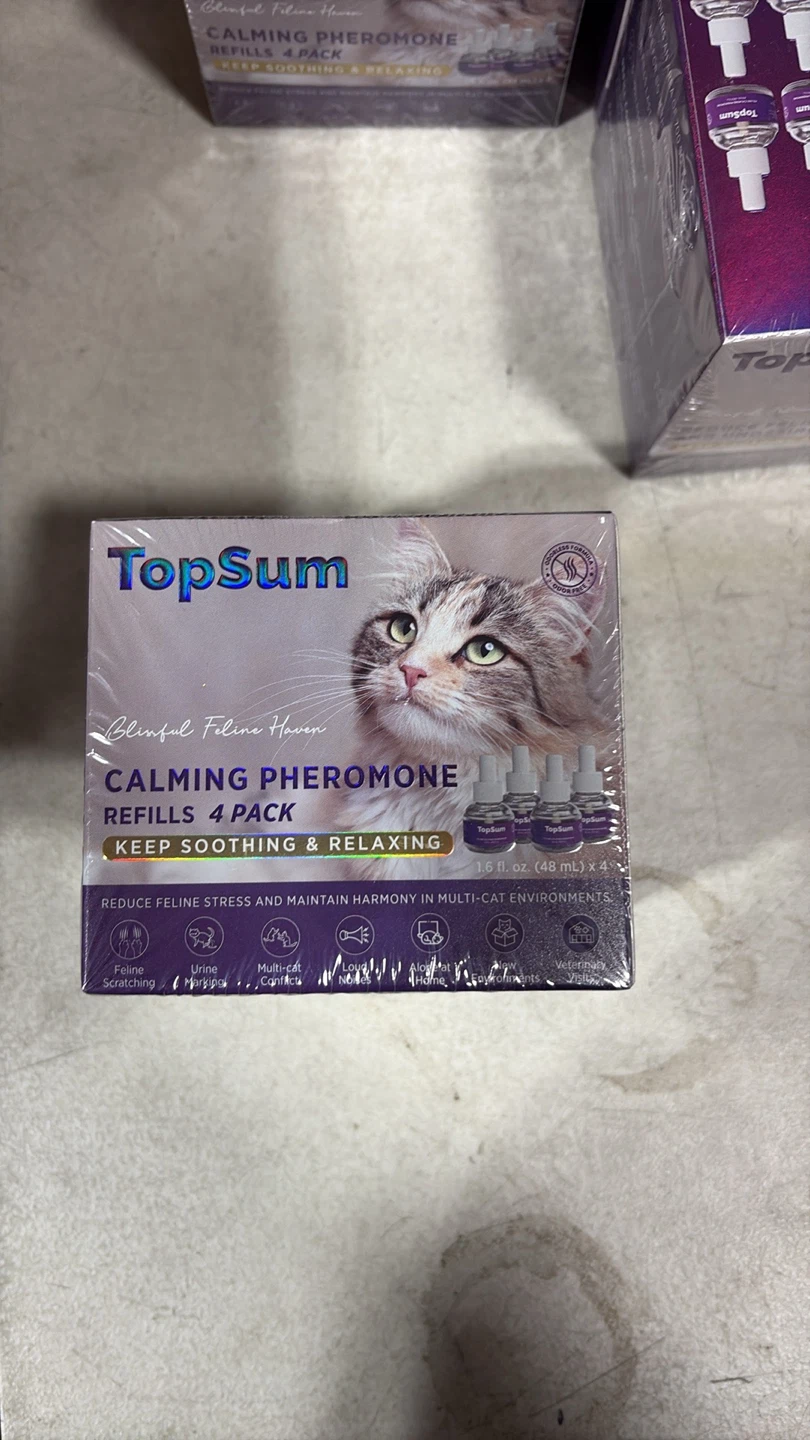 TopSum Calming Pheromone Refills - 4 Pack