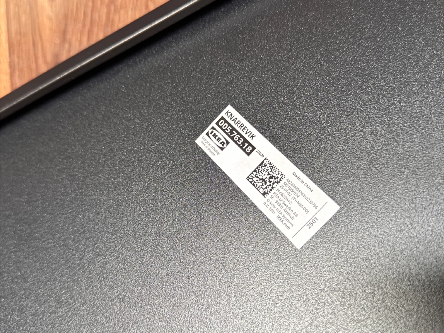 IKEA KNARREVIK Side Tables - Black (2-Pack) - photo 2