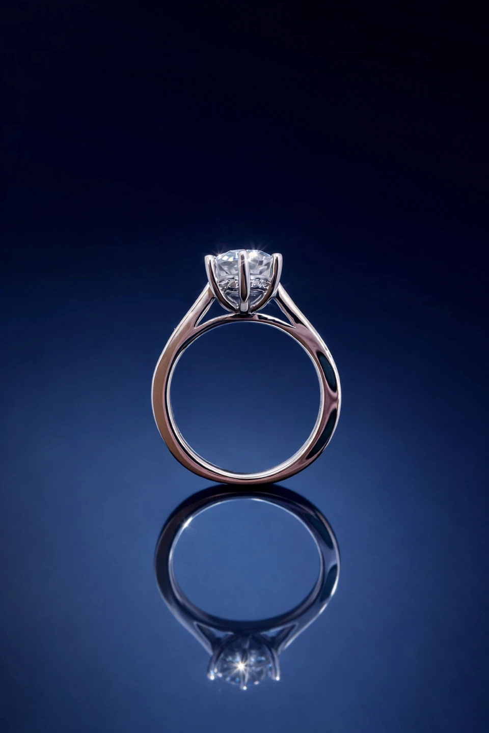2 Carat Moissanite 925 Sterling Silver engagement ring - photo 2