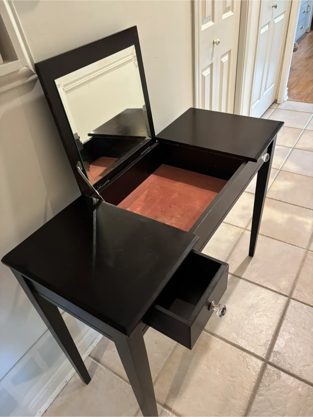 Dark wood vanity - photo 2