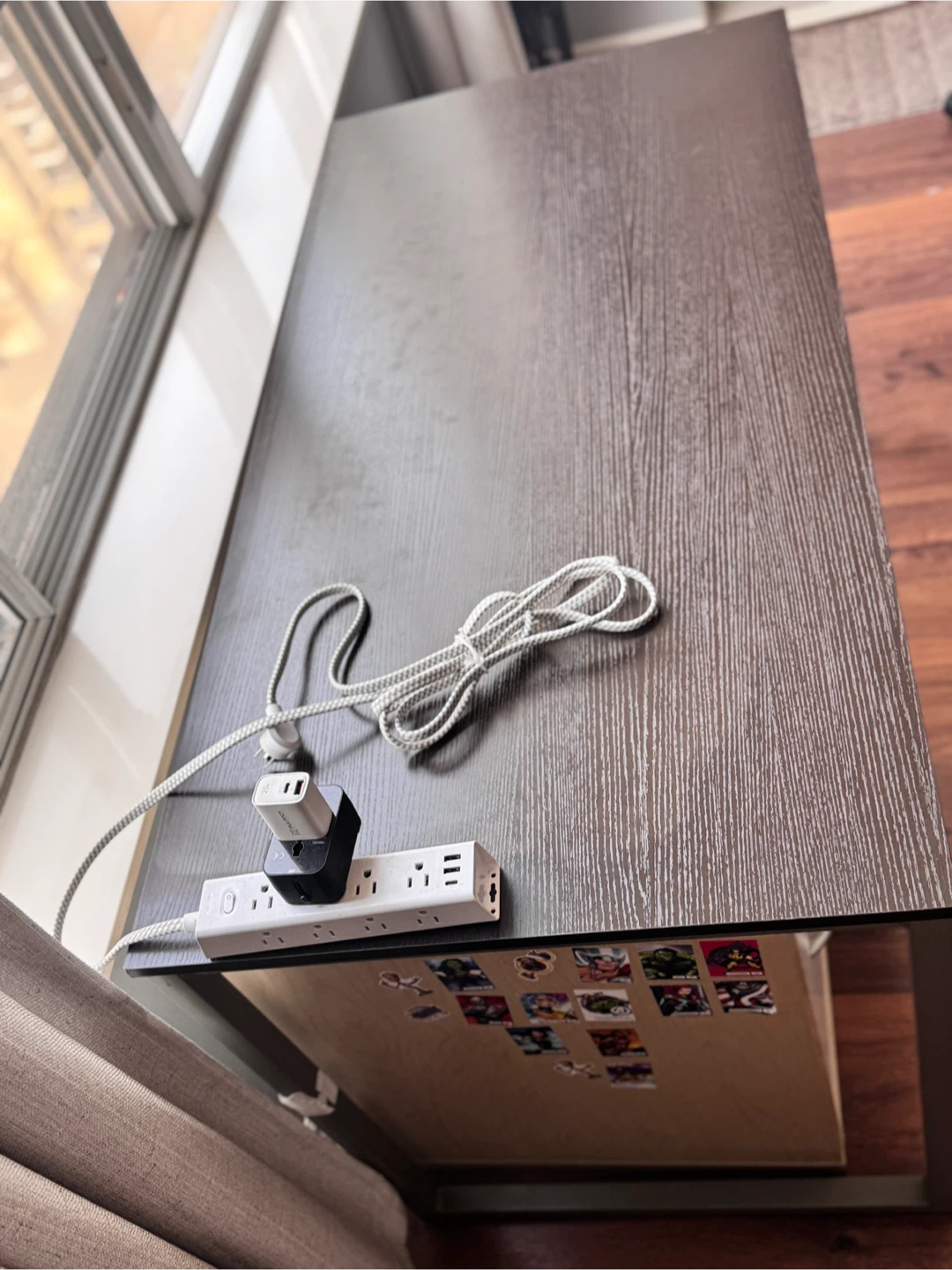 Desk with 3-Drawer Pedestal - photo 3