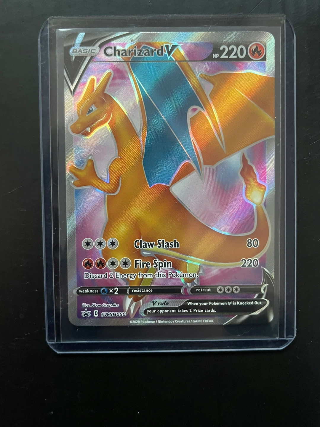 Pokemon Card - Charizard V [PROMO] Sword & Shield
