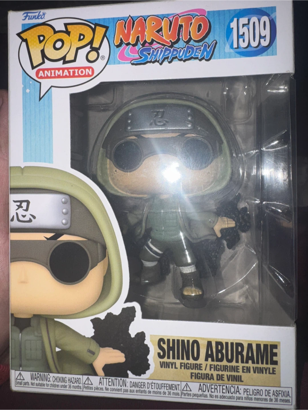 Funko Pop! Naruto Shippuden Shino Aburame Vinyl Figure #1509