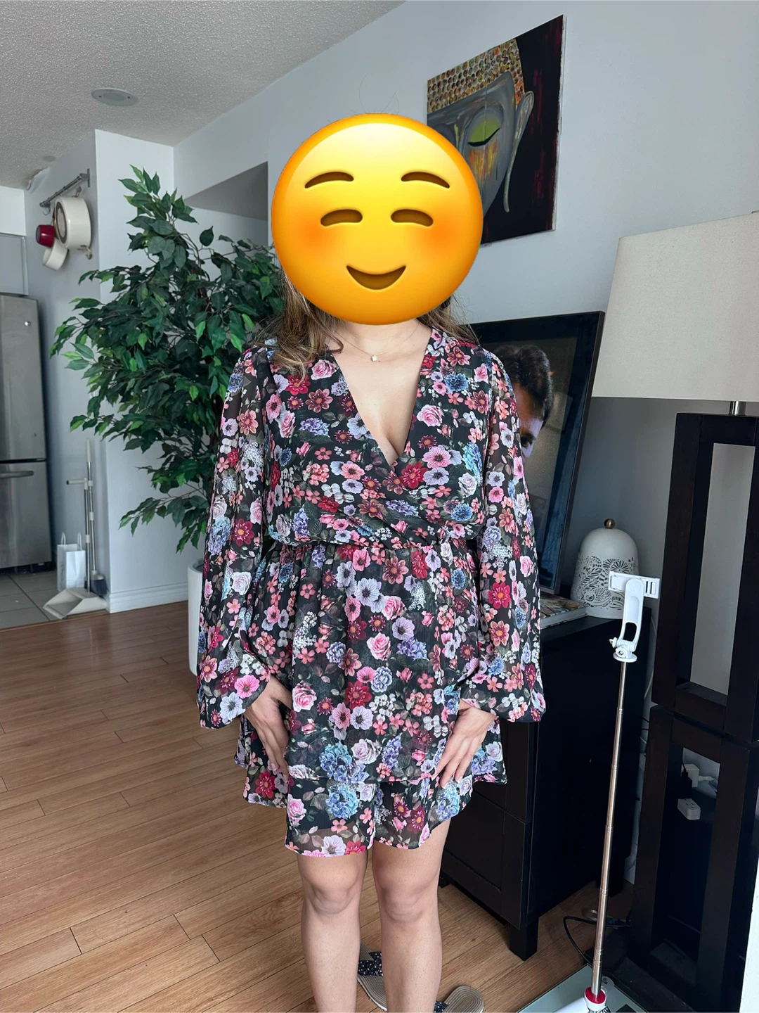 Floral Romper Dress Small - photo 2
