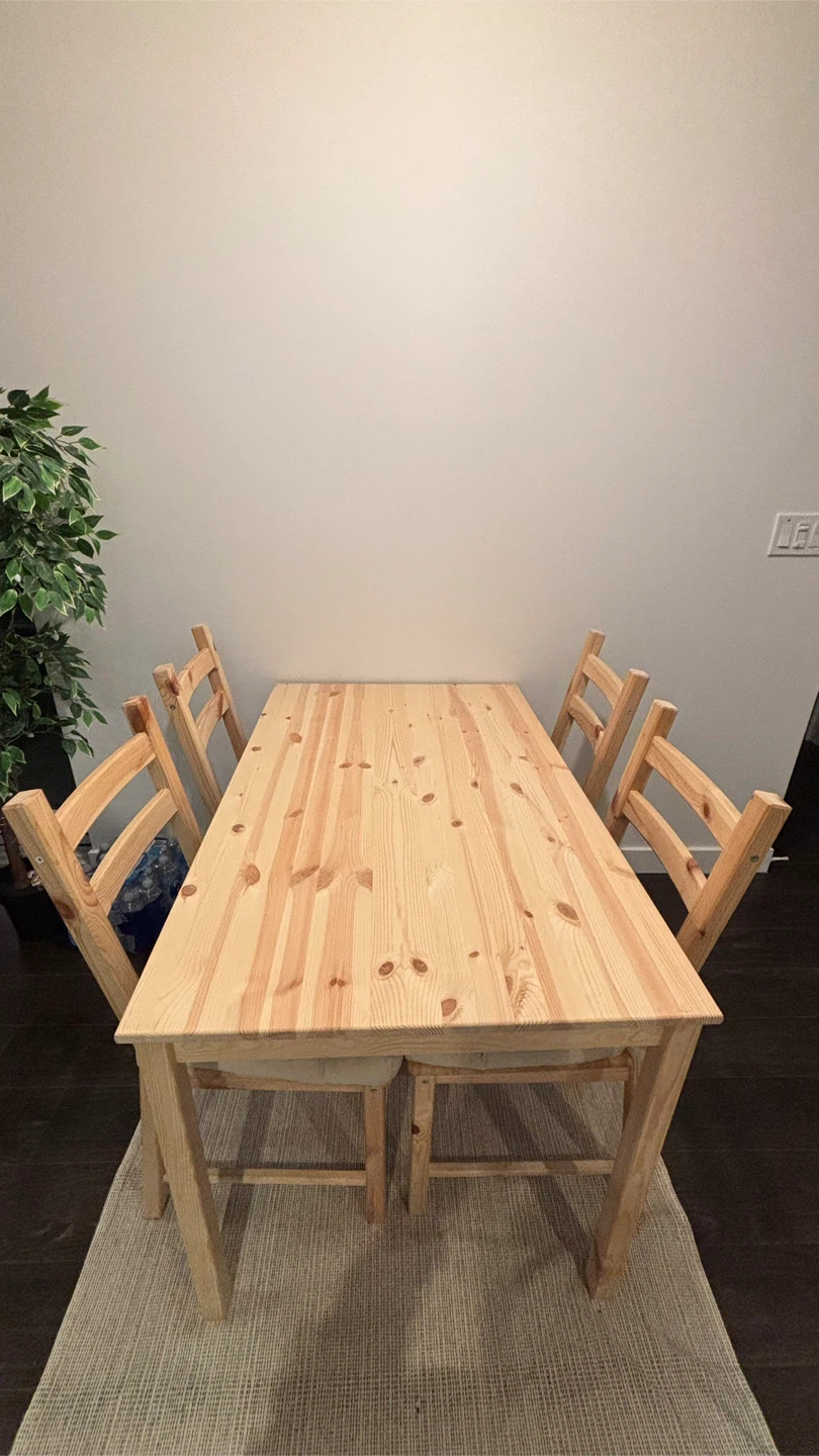 【関東限定】美品 IKEA ダイニング3点セット「INGO」「IVAR」 17731825437276b858c44471df5d16