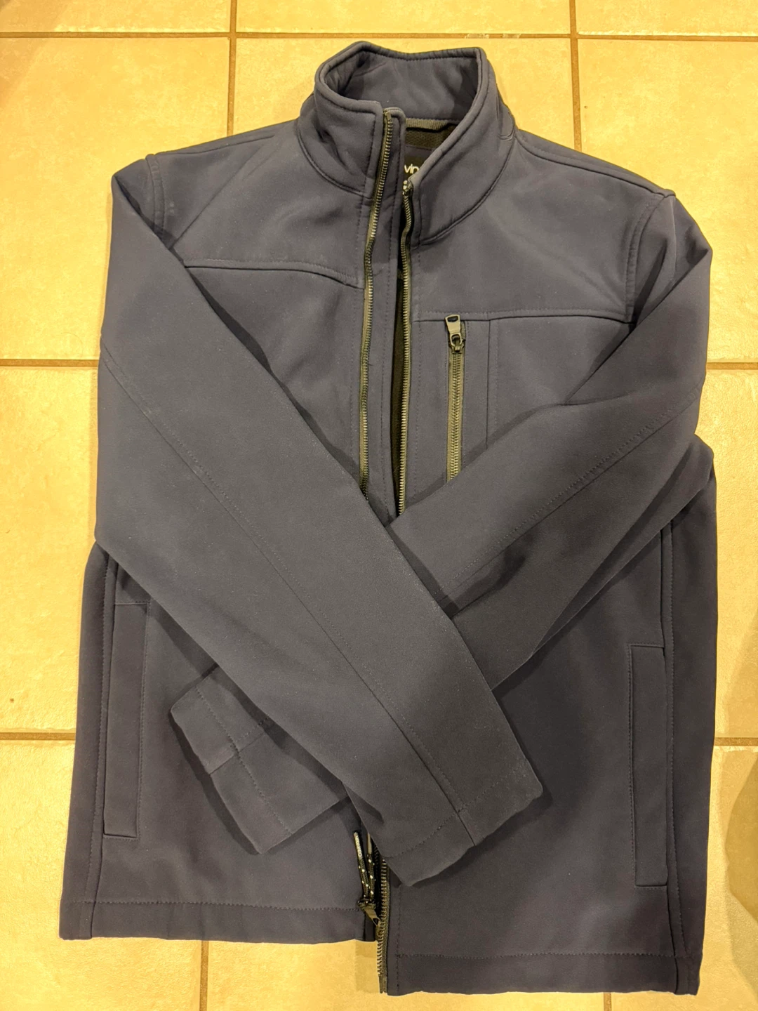 Calvin Klein Navy Blue Softshell Jacket