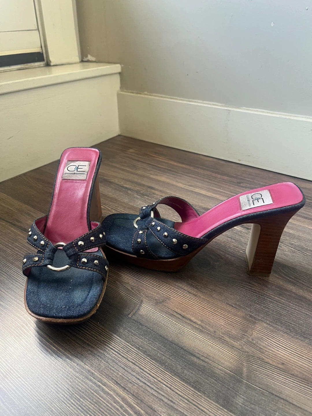 C&E Denim Heels - photo 3