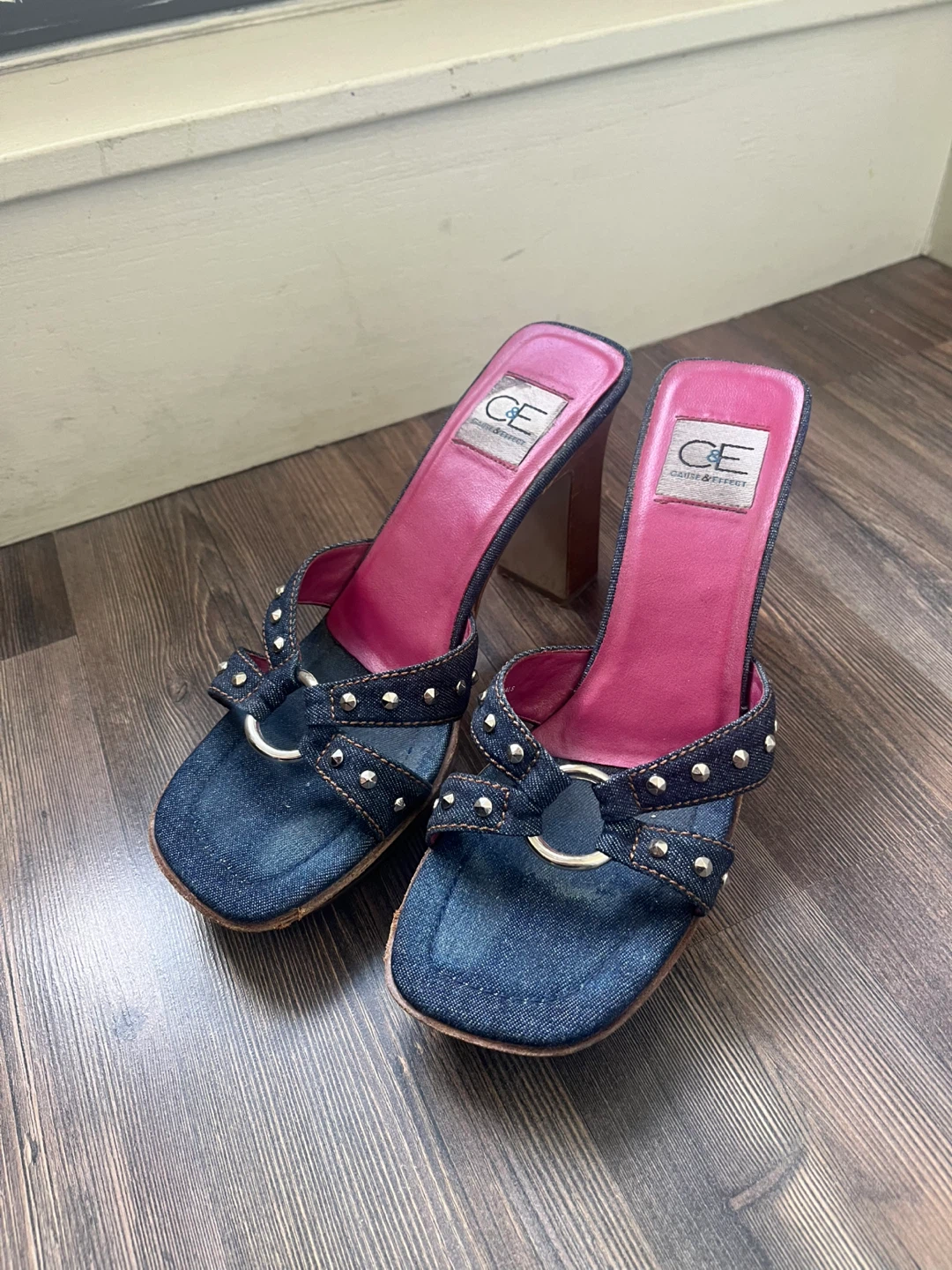 C&E Denim Heels - photo 2
