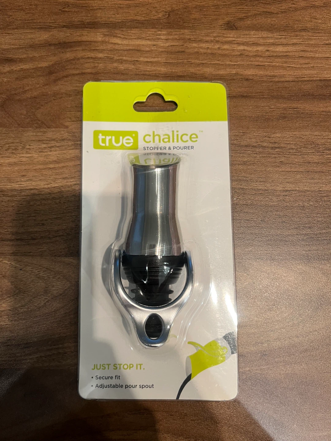 [NEW] True Chalice Wine Stopper and Pourer