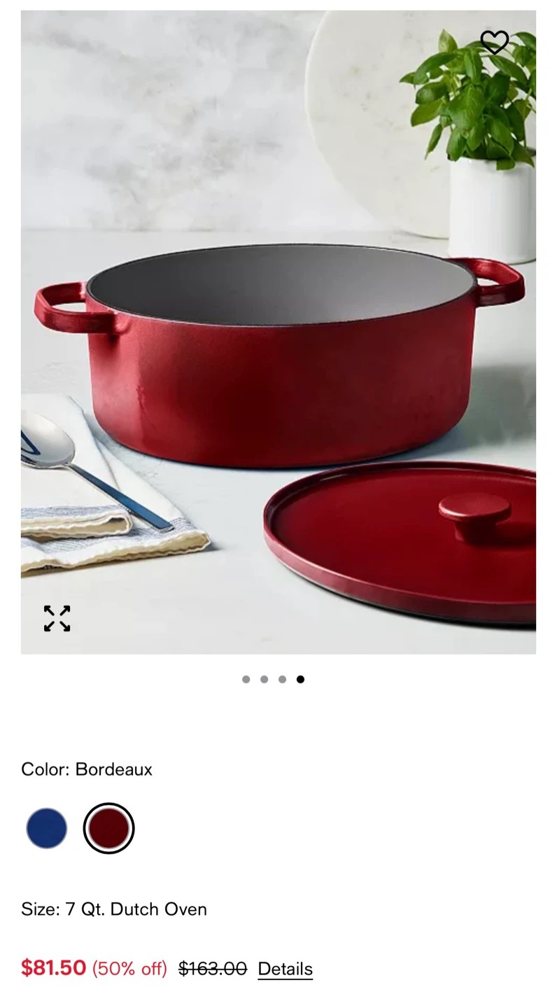 Cast Iron Oval Casserole - photo 4