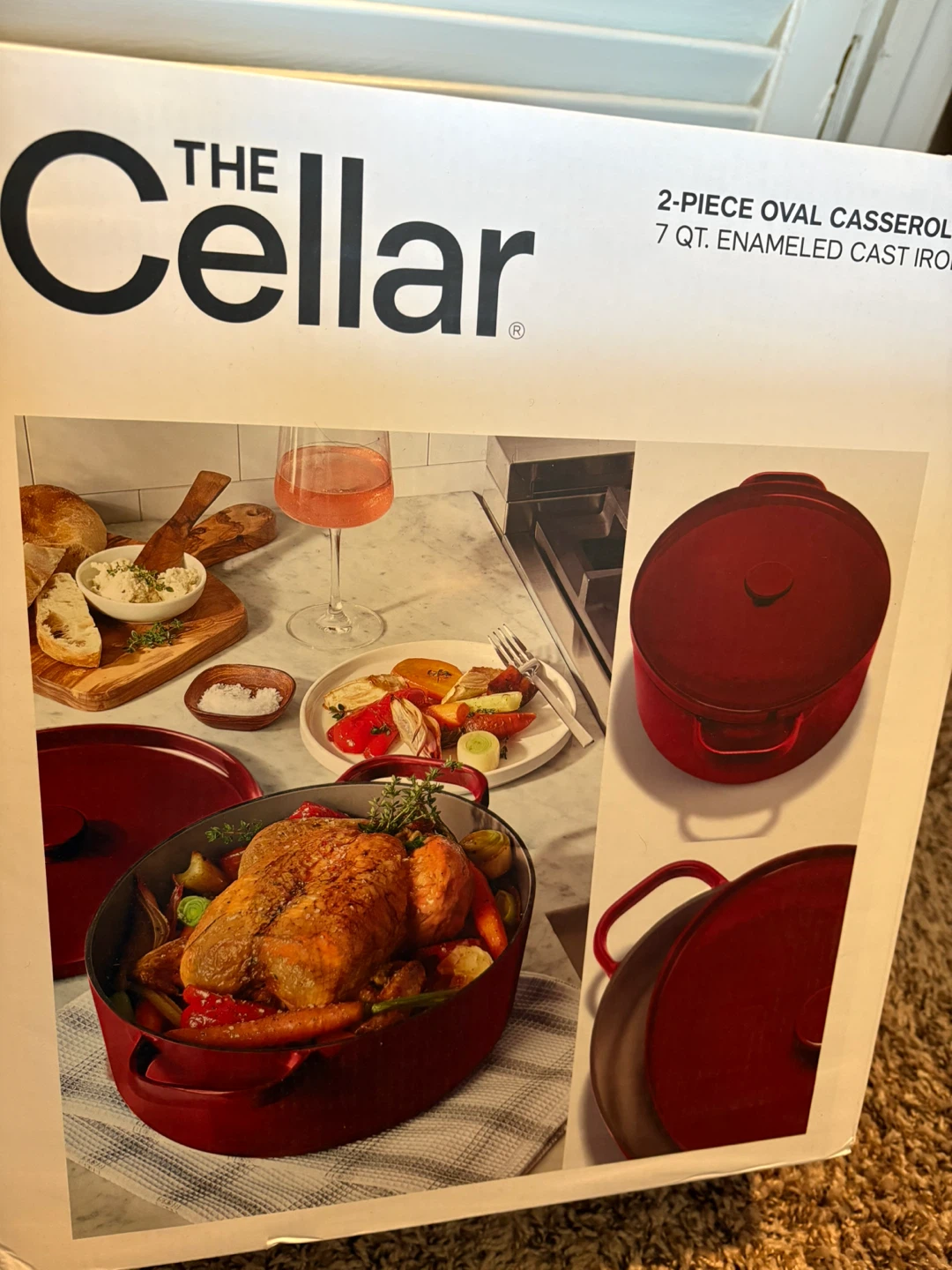 Cast Iron Oval Casserole