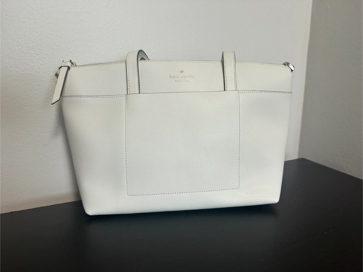 Kate Spade White Leather Tote Bag - photo 4