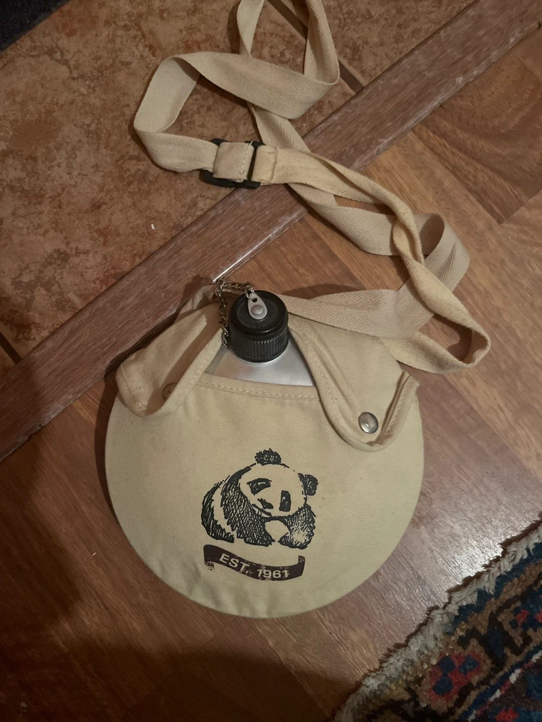 WWF Panda Water Bottle Canteen