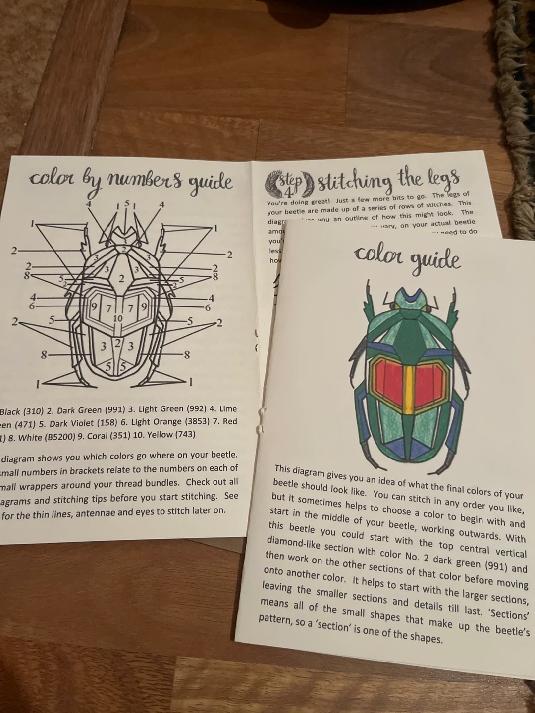 Beetle Embroidery Kit - Rabbit Hat Designs - photo 2