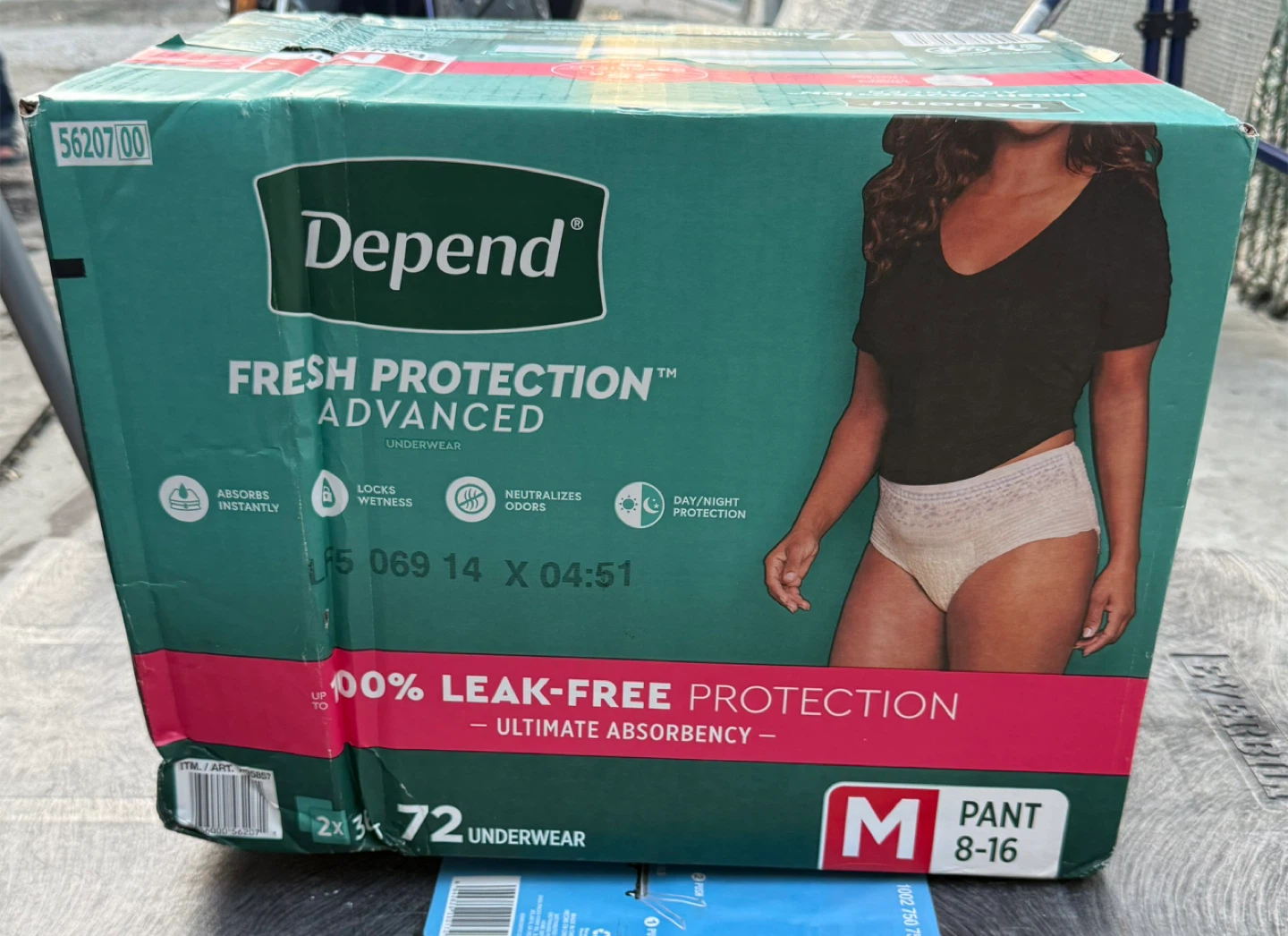 Depend Fresh Protection Advanced Underwear – Med NEW