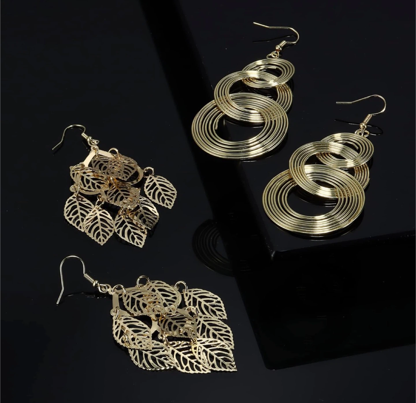 Greek Goddess Accessories 6 pcs Gold Tone - photo 5