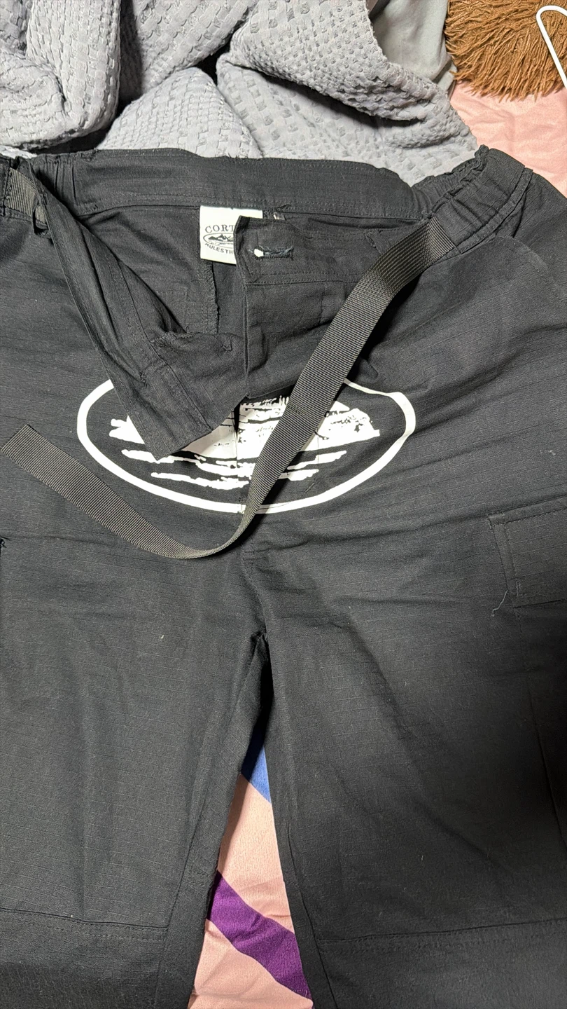 Corteiz Cargo Pants Black Size L - photo 3