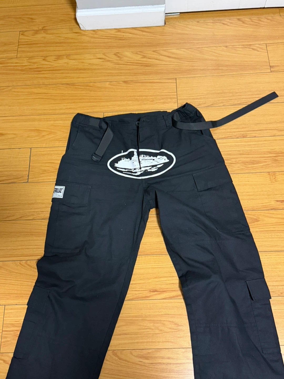 Corteiz Cargo Pants Black Size L