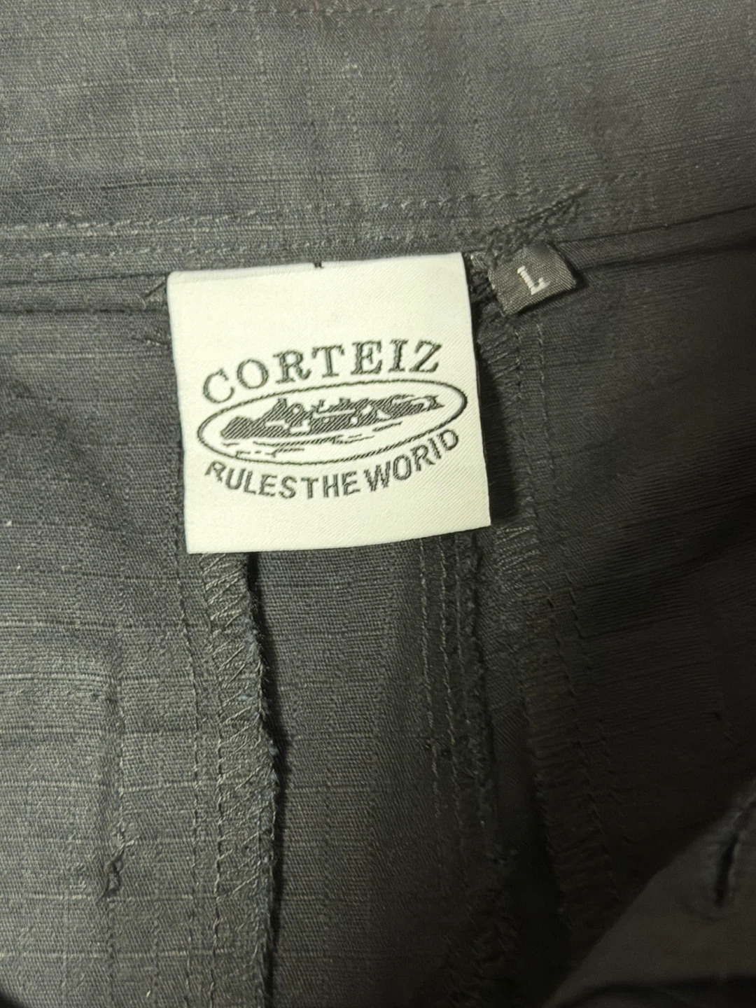 Corteiz Cargo Pants Black Size L - photo 2