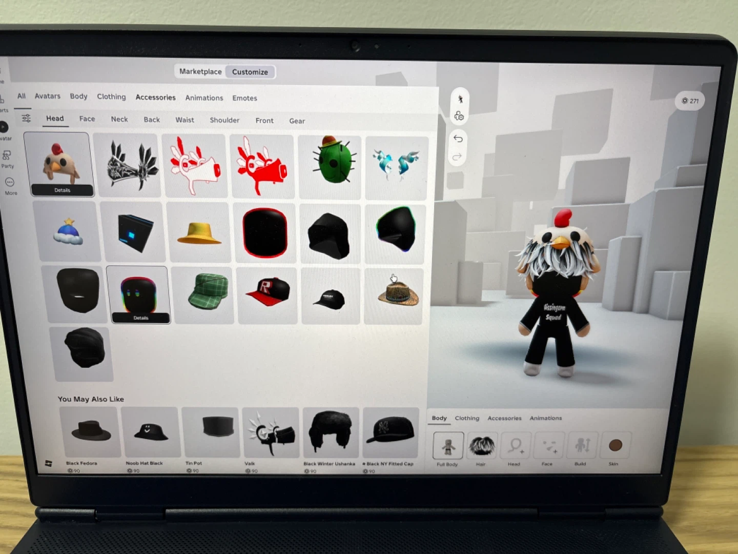 Roblox Avatar Items
