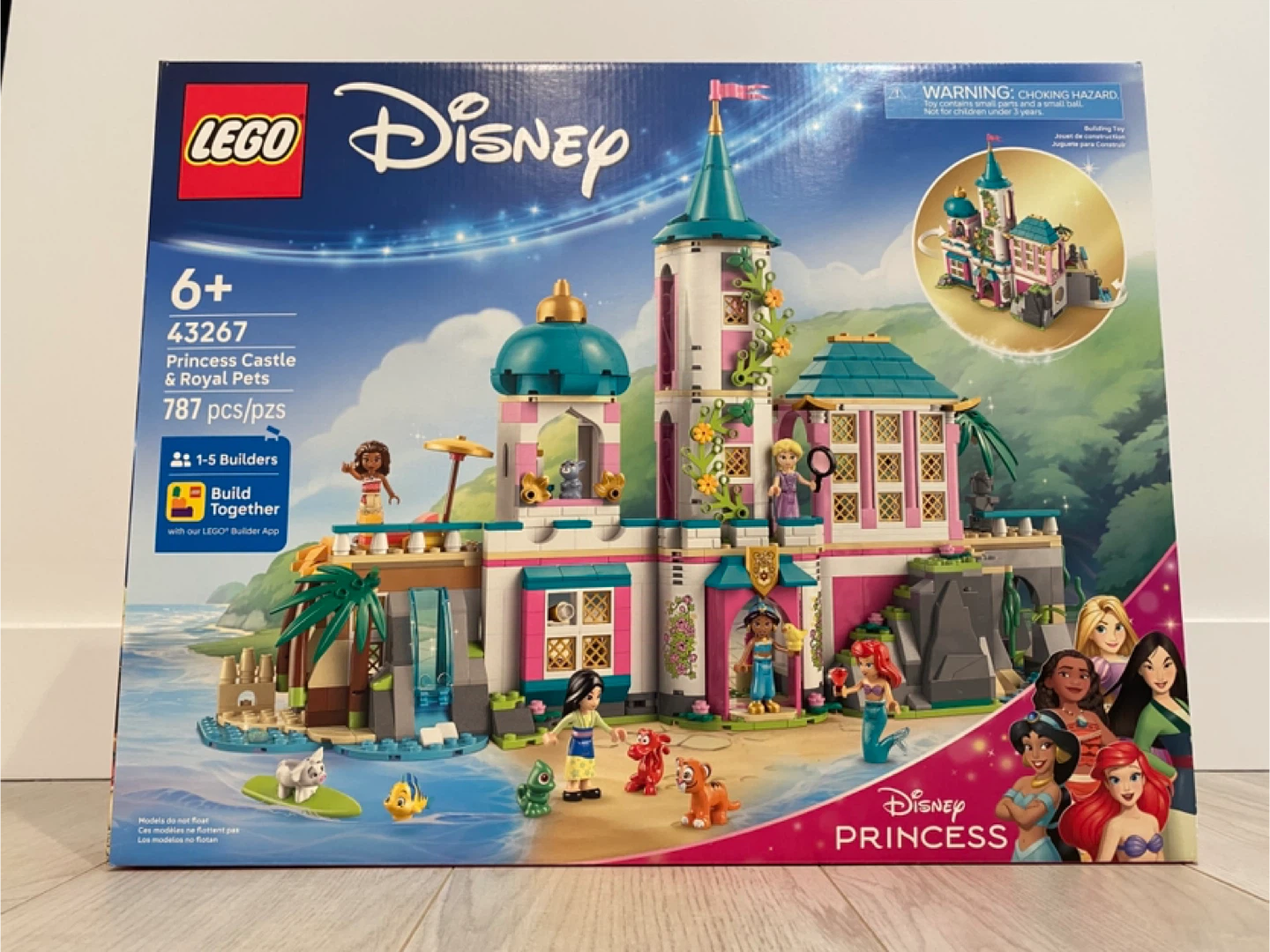LEGO 43267 Disney Princess Castle & Royal Pets
