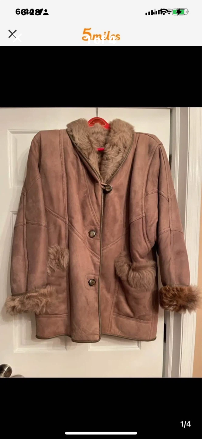 Fioro Shearling Coat - Size 46