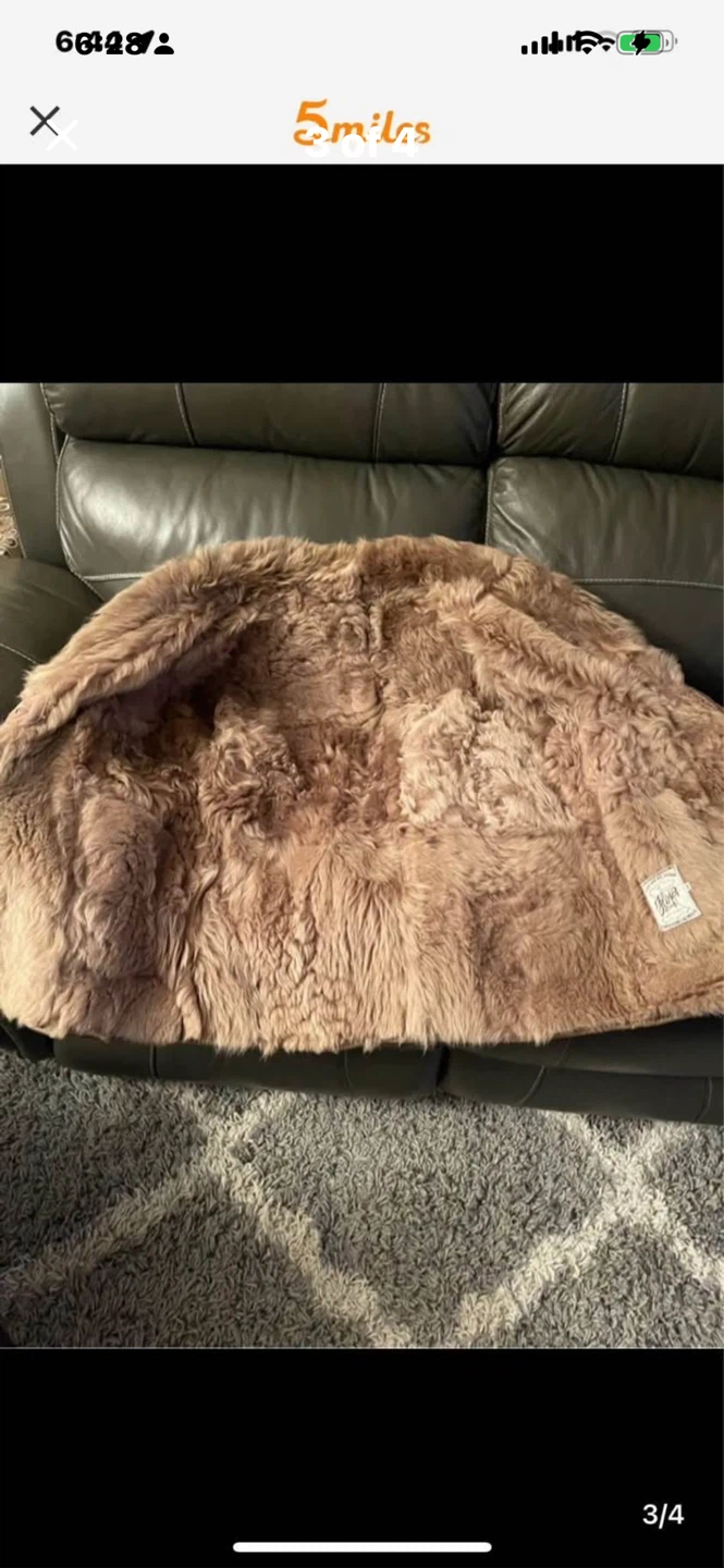Fioro Shearling Coat - Size 46 - photo 3